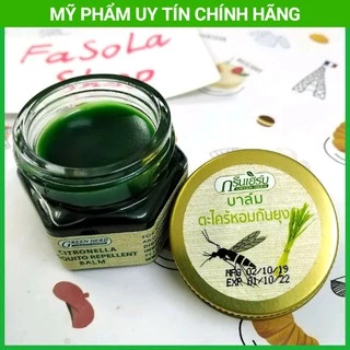 Cao sả thoa muỗi đốt và côn trùng Green Herb Thái Lan