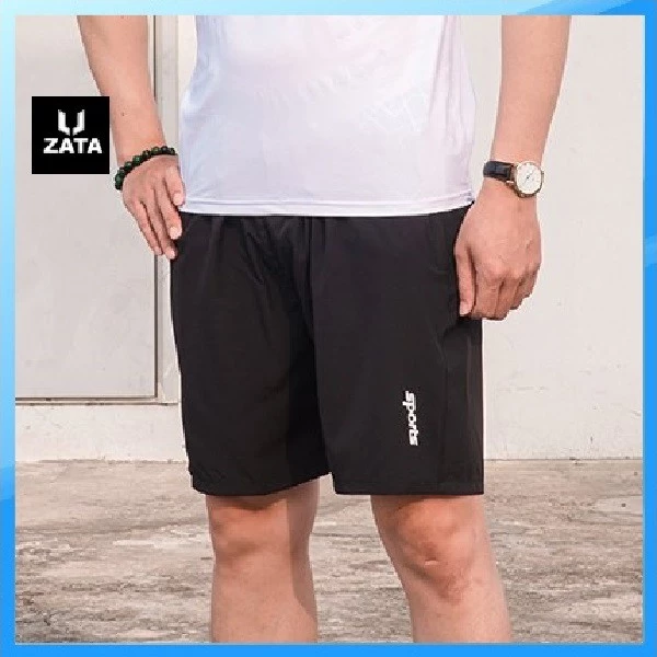 Quần đùi nam thể thao vải gió cao cấp, quần đùi tập gym nam sport - Zata QDNG