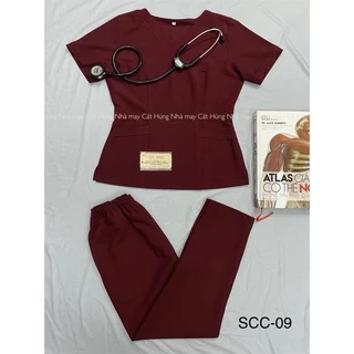 Scrubs nữ vải cao cấp (hàng tự thiết kế) - bảng màu 2