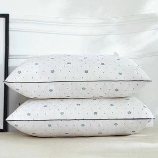 Ruột gối ngủ Khách Sạn Hilton Cao Cấp Bông Gòn Hạt Kháng Khuẩn Cotton