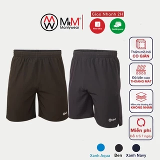 Combo 2 quần đùi short gió nam thể thao thoáng mát co giãn 4 chiều MRM Manlywear - 2 Màu