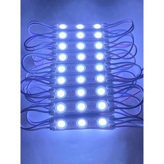 LED dây dán 3 mắt trang trí viền biển quảng cáo, hắt biển LED hộp, hắt chân chữ (dây 20 thanh 3 bóng)