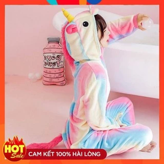 Bộ Đồ Thú Unicorn Hologram ❤️ FREESHIP ❤️ Bộ đồ thú Unicorn Cầu Vồng Người lớn