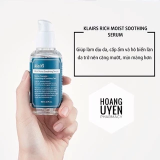 Tinh chất dưỡng ẩm Klairs Rich Moist Soothing Serum 80ml