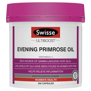 Viên Uống Tinh Dầu Hoa Anh Thảo Chiều Swisse Primrose Oil 200 Viên