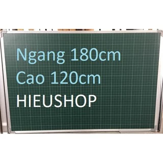 BẢNG TỪ XANH VIẾT PHẤN KẺ Ô LY TIỂU HỌC CAO CẤP KÍCH THƯỚC 120 x 180cm TẶNG NAM CHÂM