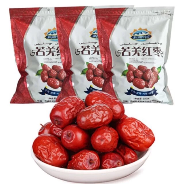Táo Đỏ Tân Cương Loại 1- Táo Đỏ Hoà Điền( Quả Táo Đỏ Sấy Khô)