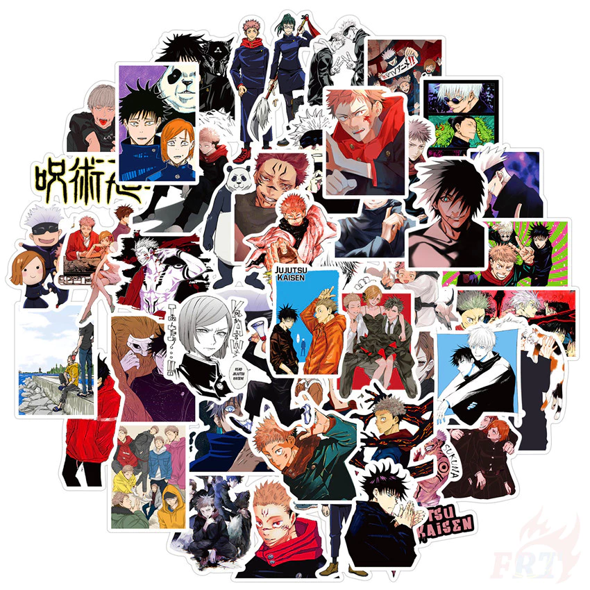 ❉ Jujutsu Kaisen - Series 02 Anime Yuji Itadori Stickers ❉ 50Pcs/Set Waterproof DIY Fashion Decals Doodle Stickers