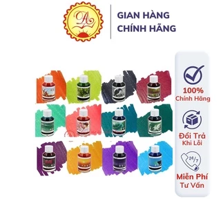 Mực kim tuyến Bút mài thầy Ánh lấp lánh dùng cho bút máy bơm và chấm mực 65ml