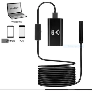 Camera nội soi chống nước kết nối wifi 8mm dùng cho mọi Máy tính/Điện thoại