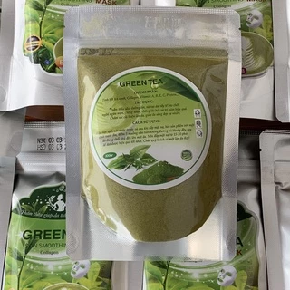 Bột trà xanh nguyên chất đắp mặt, mặt nạ trà xanh matcha 100G - MTX