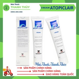 ATOPICLAIR CREAM [40ml] - Kem Dưỡng Ẩm Cho Da Cơ Địa, Da Nhạy Cảm