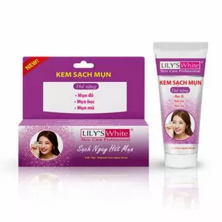 Kem Mụn - Xóa Thâm - Liền Sẹo Lily's White