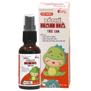 Xịt Họng Bổ Phế Nam Hà Trẻ Em, hỗ trợ bổ phế, giảm đau rát họng (30ml)