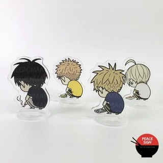 Mô hình Standee mini 19 DAYS 4 mẫu Ngồi Úp Mặt Vào Tường OLD XIAN game anime chibi mica trưng bày