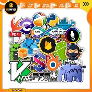 Sticker Dán Laptop , Dán Máy Tính Bảng Dành Cho Dân IT | sticker developer