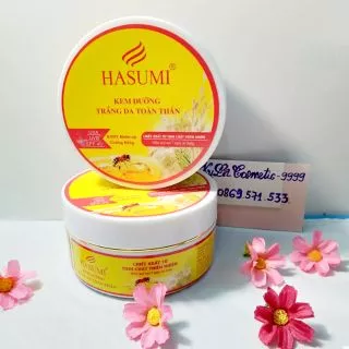 Kem dưỡng trắng da toàn thân hasumi 170g