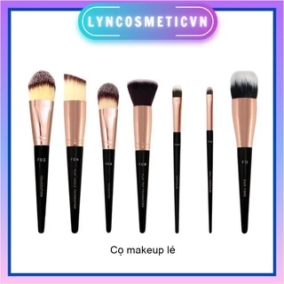 Cọ trang điểm makeup lẻ , cọ phấn phủ , cọ má hồng , cọ khối mũi , cọ tán nền