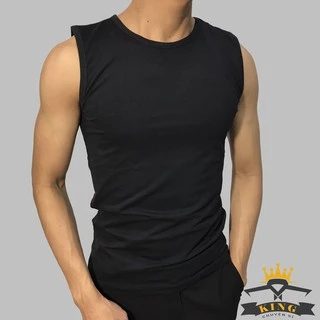 Áo thun ba lỗ nam KING áo sát nách body thể thao nam tanktop đi chơi tập gym form rộng big size co giãn tốt [U08]