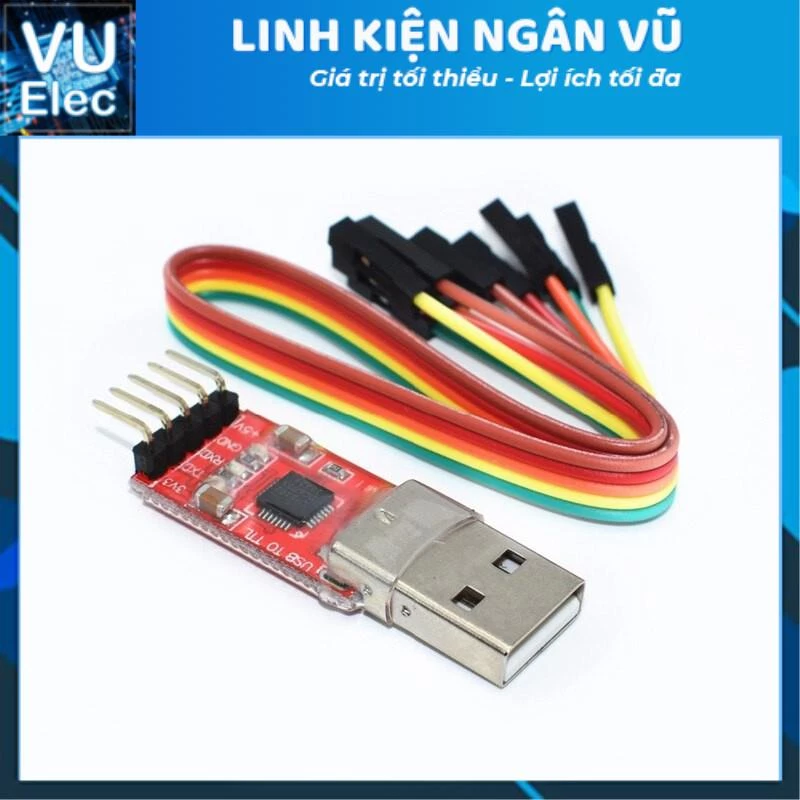 [Có hoá đơn] Mạch Chuyển Đổi COM Sang TTL CP2102 Module USB TO COM CP2102/CP9102