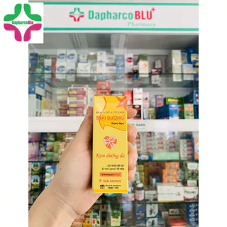 Kem nghệ và Vitamin Thái Dương Nano bạc liền sẹo mờ thâm - Tube 20g