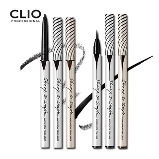 Chì Kẻ Mắt Clio Sharp, So Simple Waterproof Pencil Liner