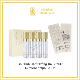 1 gói Tinh Chất Trắng Da Sum37 Lumiere ampoule 1ml