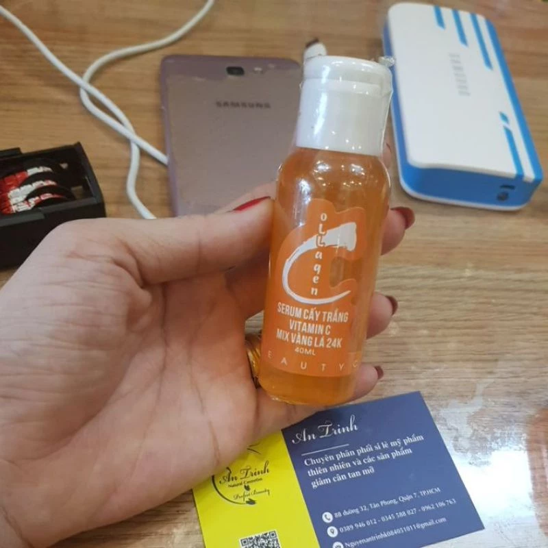 serum cấy trắng