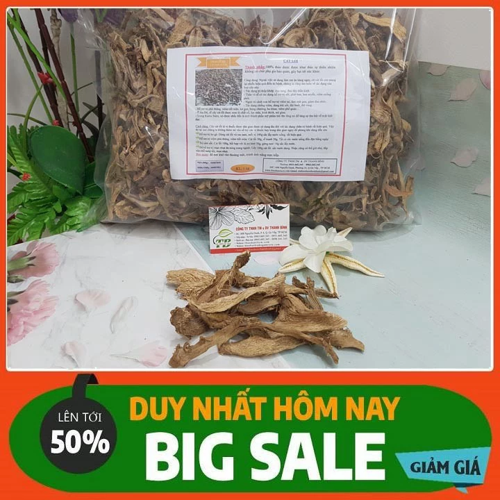 Cây Cát Lồi 500g - Hàng Cty Dạng Sấy Khô Loại 1