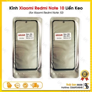 Kính Redmi Note 10 4G & 5G Liền Keo OCA - Mặt Kính Ép Màn Điện Thoại Xiaomi Redmi Note 10 2021