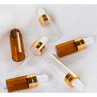 Chai lọ 3ml thủy tinh nhỏ gọn chiết serum , tinh dầu , mỹ phẩm