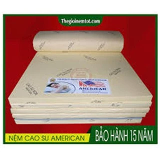 Nệm / Đệm Cao Su Non Massage Thiên Nhiên AMERICAN (3cm) - Tốt Cho Sức Khỏe : Đủ Kích Thước