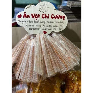 Bánh tráng ống tôm (xâu 10 bịch)