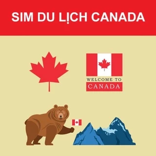 SIM DU LỊCH CANADA TỪ 5 - 30 NGÀY