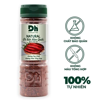 Natural Ớt bột Hàn Quốc 80g Dh Foods - Bột ớt Hàn Quốc nguyên chất 100%