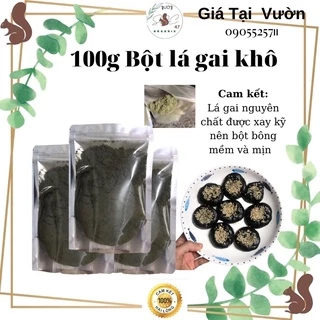 100g Bột lá gai nguyên chất làm bánh ít lá gai