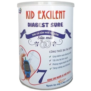 Sữa cho người tiểu đường Kid Excilent Diabest Sure lon 900g