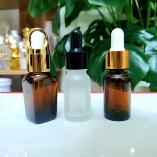 Chai đựng serum, dung dịch mỹ phẩm bằng thủy tinh 10ml