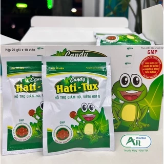 Kẹo ngậm Hati-Tux giảm đau họng - Gói 10 viên