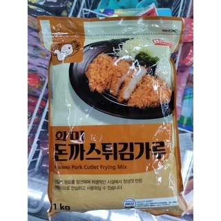 Bột chiên xù thịt lợn, thịt heo Tonkatsu hàn quốc 1kg - 돈까스 튀김가루