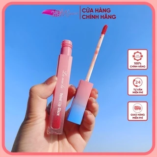 Son Kem Tint Lì Lameila NO1011 Velvet Lips Glaze-Mền mịn dưỡng môi khô