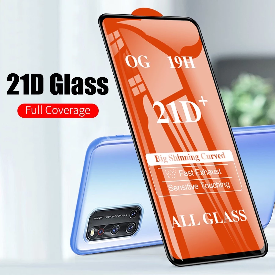 Kính cường lực Full màn 21D Cho VIVO S1 Pro V20 V21 V21E V23E T1 T1X U10 Y11 Y12 Y15 Y17 Y19 Y91 Y91i Y91C Y93 Y95 Y20 Y20i Y20S Y12S Y12A Y30 Y30i Y50 Y31 Y51 Y52 Y72 Y01 Y15S Y15A Y33T Y33S Y21 Y21T Y21S Y55 Y73 Y76 Y77