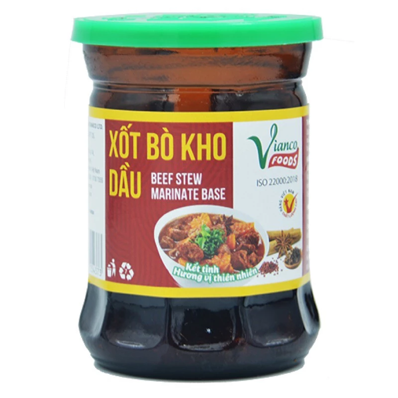 Bò kho dầu Vianco hũ (50g)