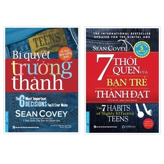 Sách - Combo Bí Quyết Trưởng Thành + 7 Thói Quen Của Bạn Trẻ Thành Đạt (Khổ Lớn) (FN)