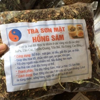 1 kg Trà Sơn Mật Hồng Sâm Nhiều hoa, cỏ ngọt cực ngon