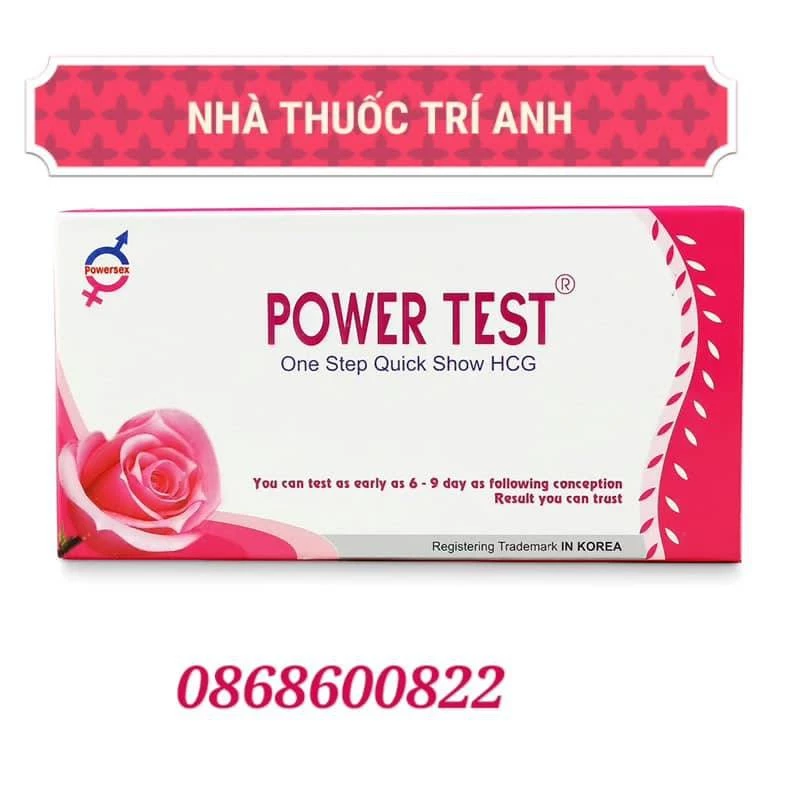 Que Thử Thai Phát Hiện Thai Sớm Sau 6-9 Ngày Power Test