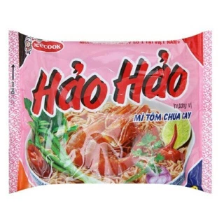 Mì hảo hảo tôm chua cay