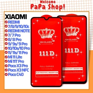 Cường Lực redmi a1 10a note 7 8 9 10 11 11s pro 9a 9c 9t 10c poco c40 x3 pro nfc f3 m3 m4 gt mi 10t lite 11T k30 k40 k50