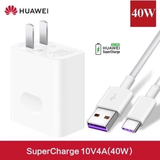 Củ Sạc Nhanh 40W 40W 10V / 4A 5A Type-C Cho Huawei P30 P40 pro Mate 20 30 pro Nova 5 6 7 pro