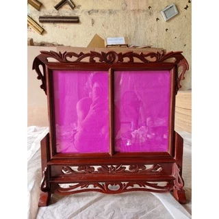 khung ảnh thờ gỗ đôi (20x30) mỗi ảnh